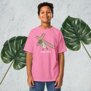 Alternative view of John 3:16 - Youth classic tee