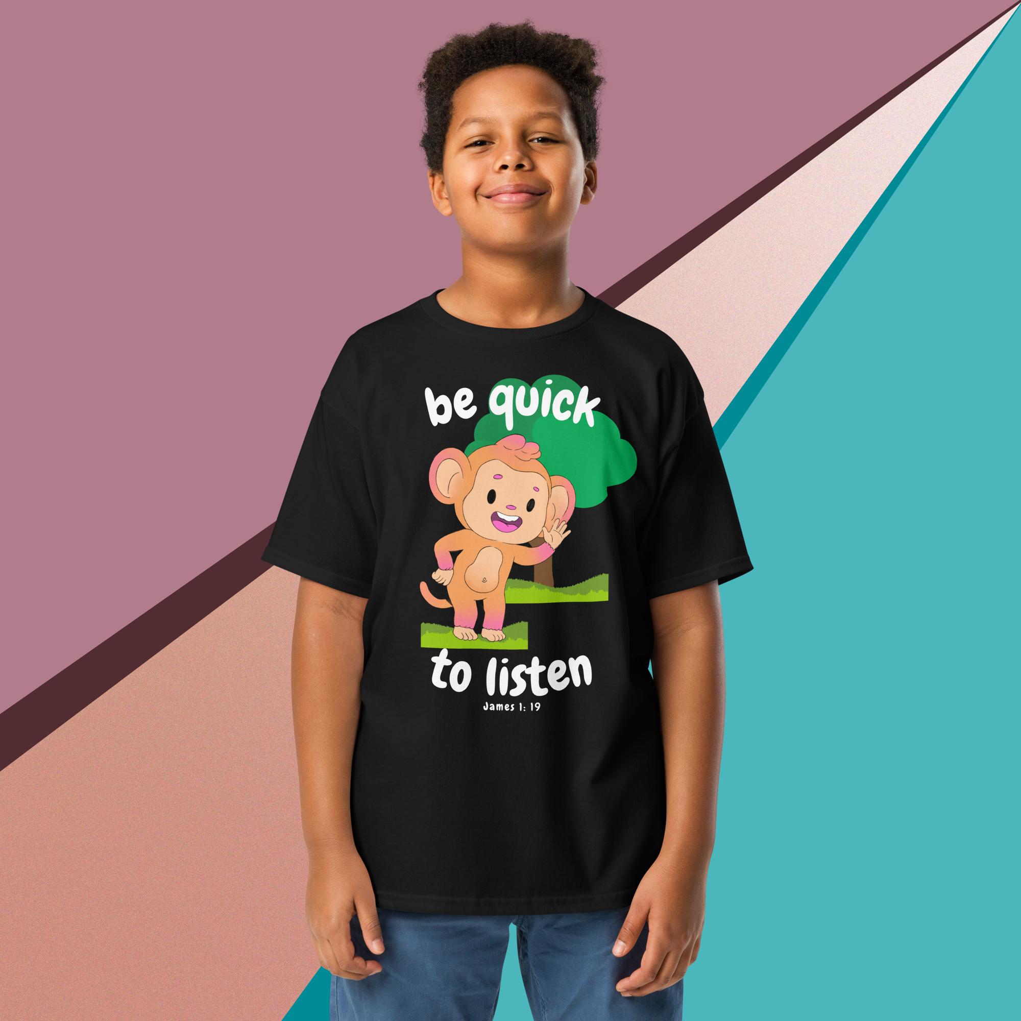 Be quick to listen - Youth classic tee