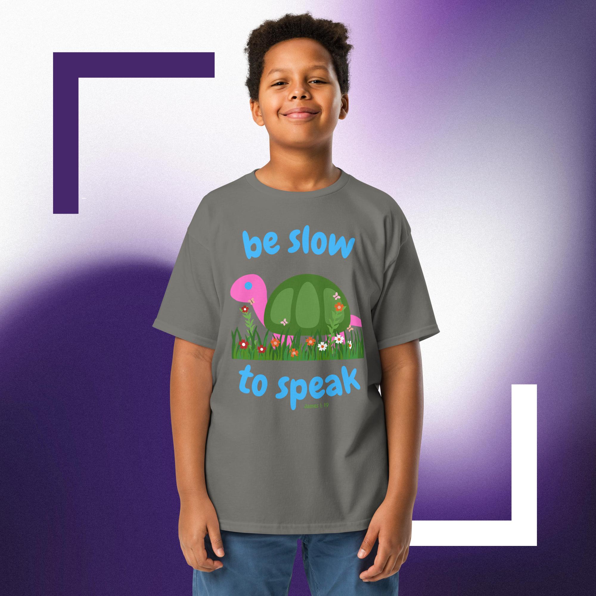 Be slow to speak - Youth classic tee - Image 2