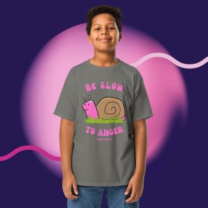 Alternative view of Be slow to anger - Youth classic tee
